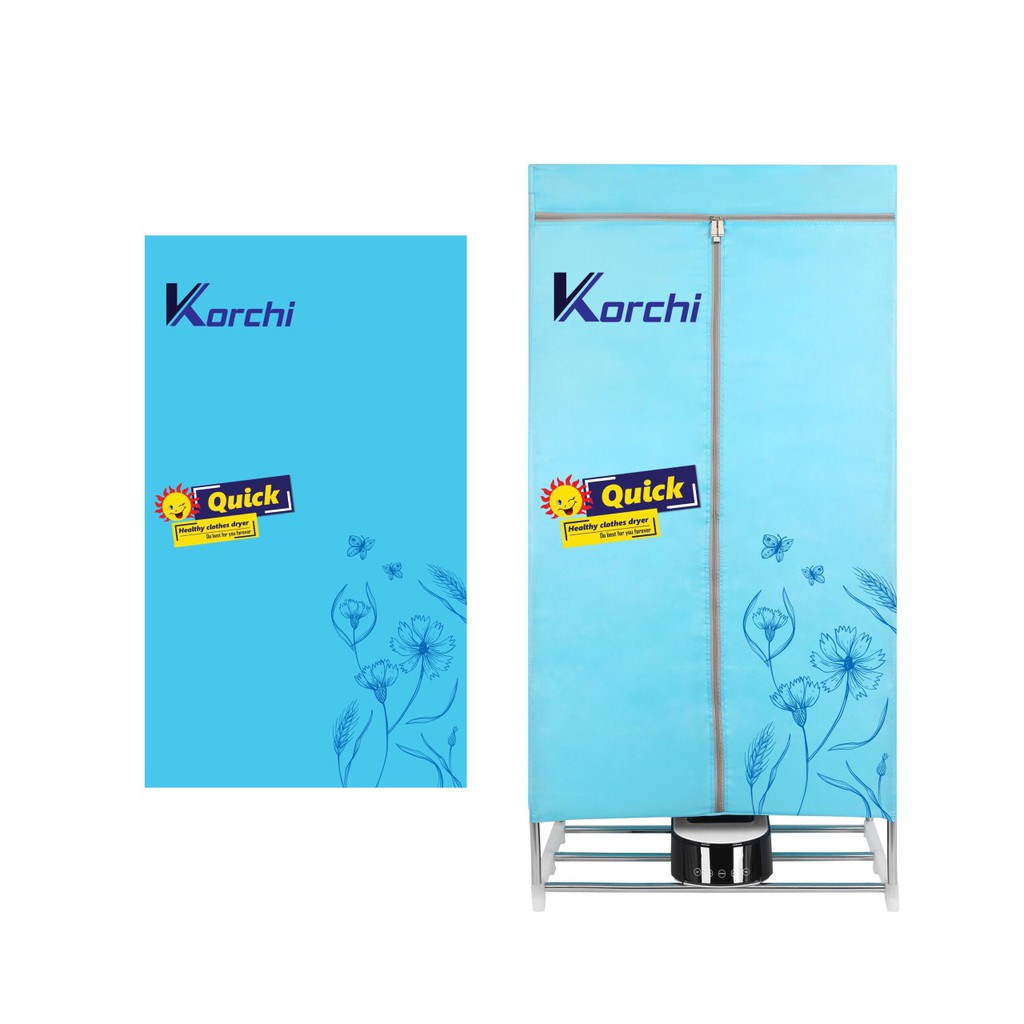 Tủ Sấy Quần Áo Korchi - BH 12 Tháng - Có Điều Khiển