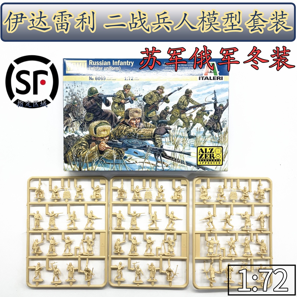 Mô Hình Người Lính Nga 48 Bằng Len Tỉ Lệ 1: 72
