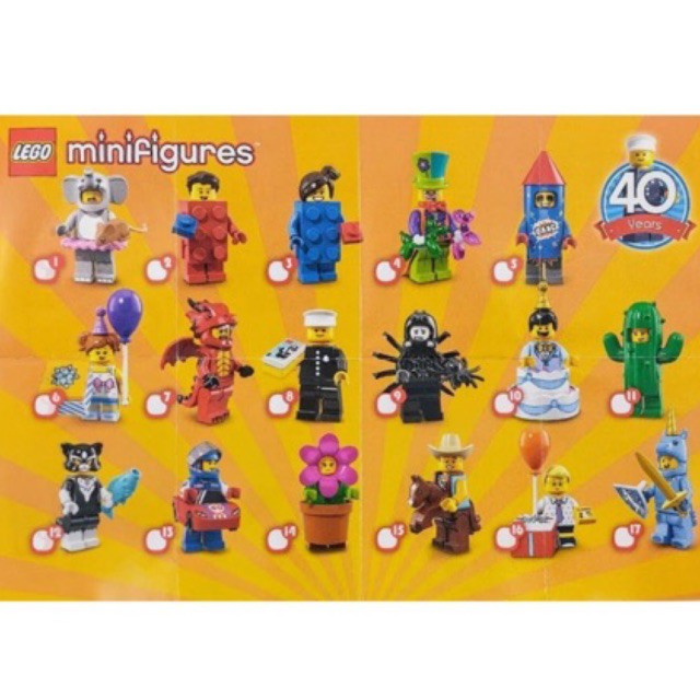 Lego minifigures series 18