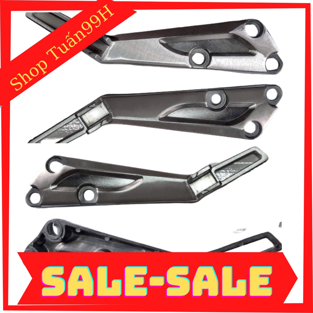 Cặp bát gác chân sau nhôm dành cho Wave nhỏ loại ngắn và dài