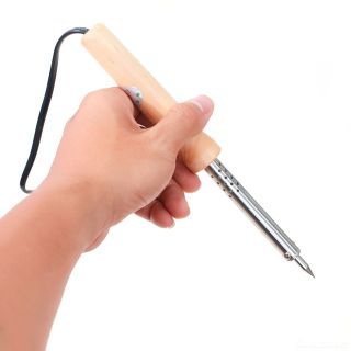 MỎ HÀN 60W CÁN GỖ