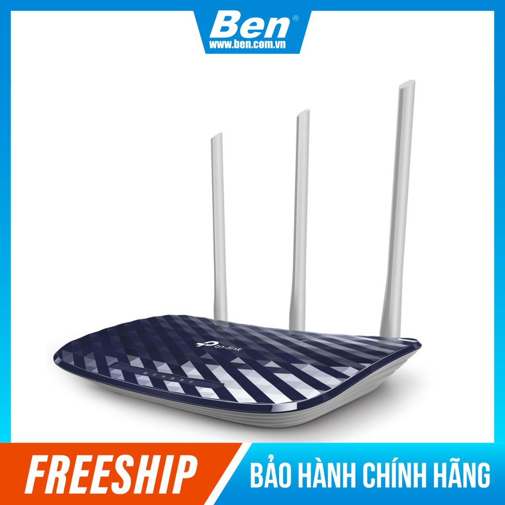 TPLink Bộ phát wifi Chuẩn AC 750Mbps Archer C20 Hãng phân phối chính thức