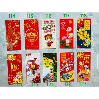 SET 5 bao LÌ XÌ tết 2021