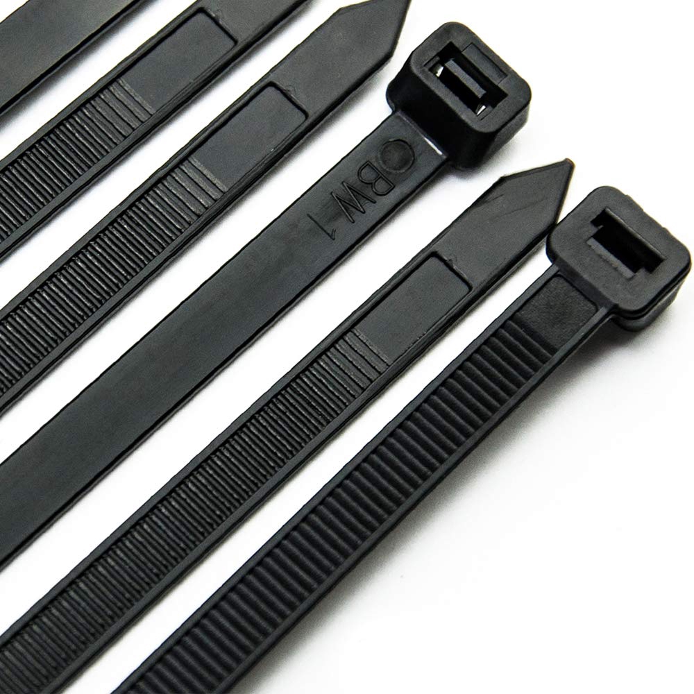 Bộ 100 dây cáp rút nylon tự khóa chắc chắn tiện lợi