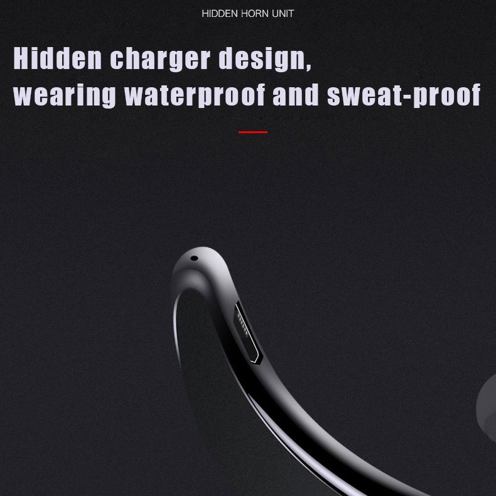 Y12 1Pc Wireless Bluetooth Bone Conduction Earhook with Mic Car Driver Earphone