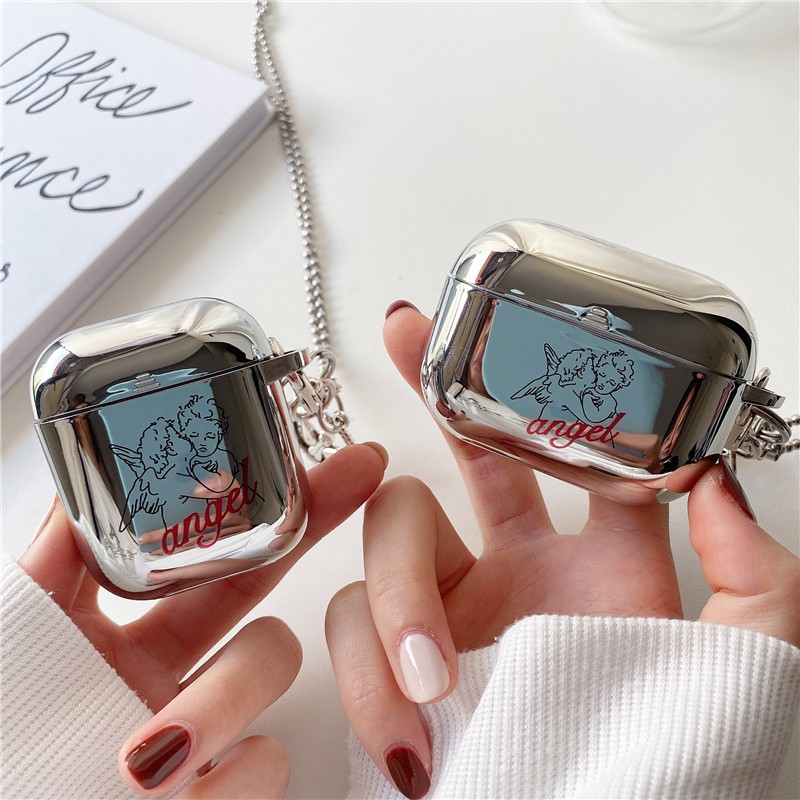 AirPods Pro AirPods 1 AirPods 2 Angel pendant Electroplating TPU Bluetooth Headset Case Soft case | BigBuy360 - bigbuy360.vn