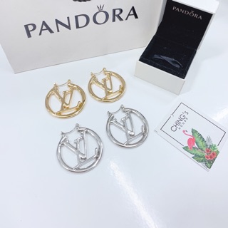 Bông tai lv size 3,8cm