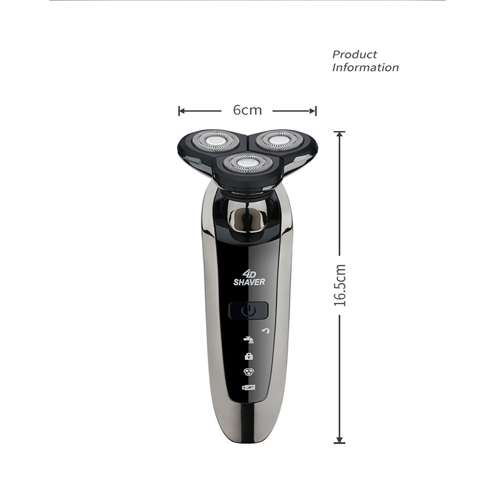 [MẪU MỚI] Máy Cạo Râu 9D Shaver 4in1 Kanabis Tặng Kèm 6 Phụ Kiện Cao Cấp - Máy Cạo Râu Chính Hãng Bảo Hành Lỗi 1 Đổi 1