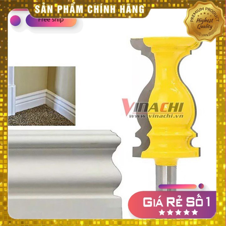 Mũi Soi Phào Chỉ Kiểu 7 - Mũi Soi Phào Chỉ 1 Mũi Phụ Kiện cần Thiết Gia Công Đồ Gỗ CAO CẤP