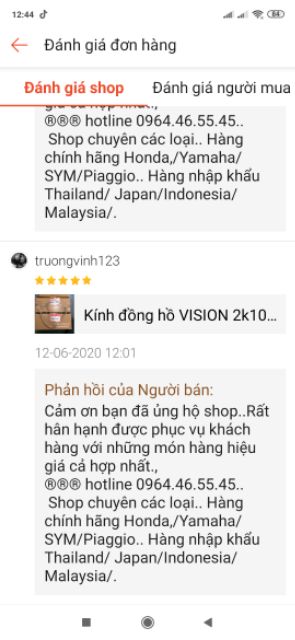 KINHDONGHO_Kính đồng hồ VISION 2k10_2k13 zin chính hãng Honda VN