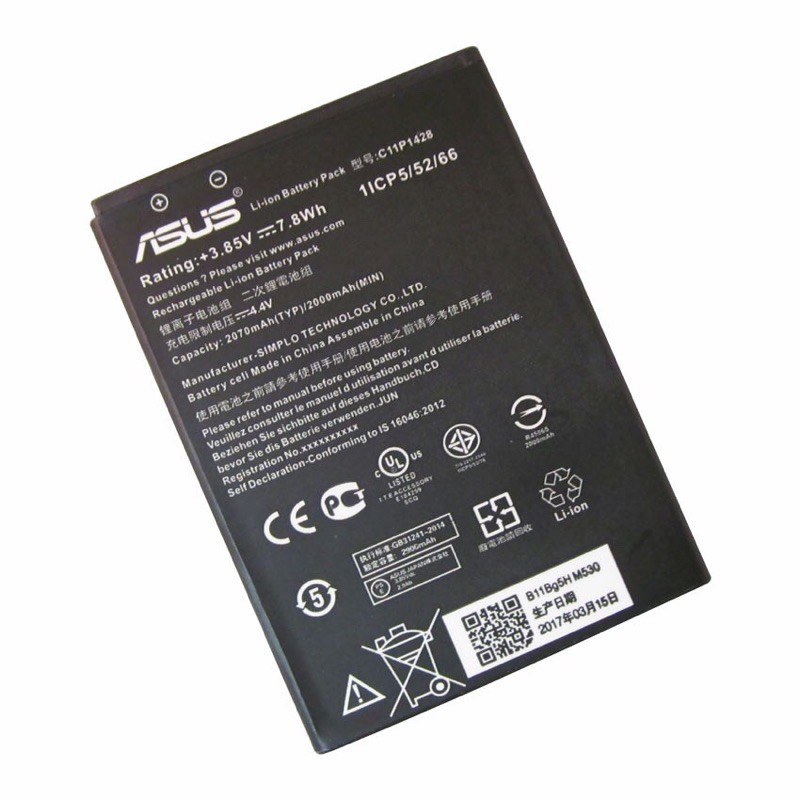 Pin Asus Zenfone 2 Laser 5.0 / ZE500KL / Z00ED / ZE500KG / Z00RD / C11P1428