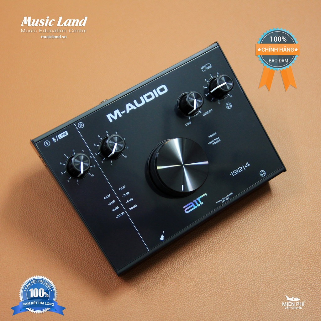 Sound Card Thu Âm M-Audio 192/4 – Chính hãng