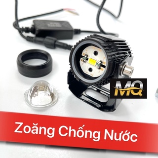 Đèn trợ sáng mini cost vàng pha trắng