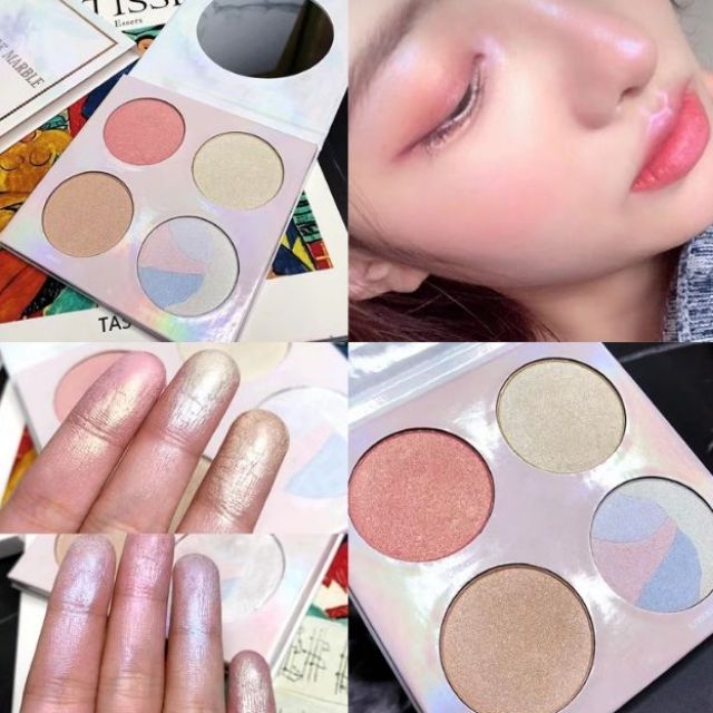 BẮT SÁNG + MÁ HỒNG + TẠO KHỐI CĂNG BÓNG HIGHLIGHTER GUICAMI MARBLE | BigBuy360 - bigbuy360.vn