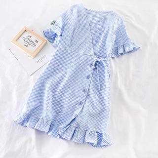 |ORDER| Váy kẻ caro Quảng châu