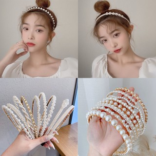 Cài tóc đính ngọc trai giả phong cách Hàn Quốc sang trọng dễ thương
