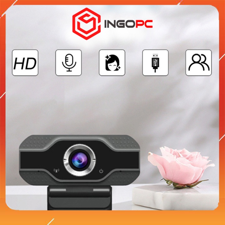 Webcam Máy Tính Có Mic Full HD 1080P Siêu Nét, Camera Học Online, Livestream Chính Hãng Giá Rẻ - Bảo Hành 1 Đổi 1. | BigBuy360 - bigbuy360.vn