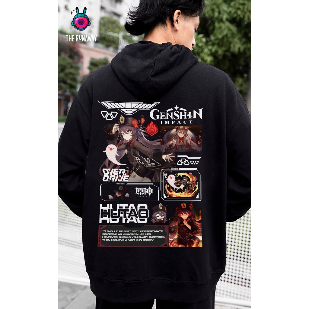 Áo Hoodie Genshin Impact: Hutao Nam / Nữ by The Runaway