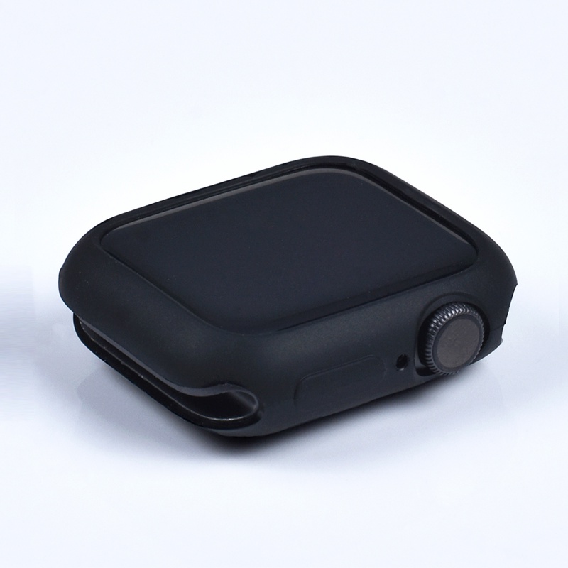 Ốp Bảo Vệ Bằng Silicone Mềm Màu Kẹo Cho Apple Watch Series 8 Ultra 7 6 5 4 3 2 1 49MM 41MM 45MM 42MM 38MM SE 40MM 44MM