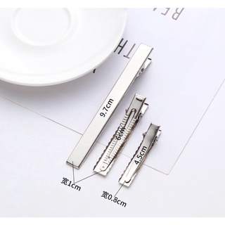 set 10 phôi kẹp tóc cá sấu