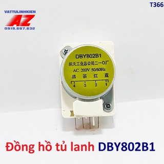 Đồng hồ rơ le thời gian tủ lạnh 802B1(1-4) loại 4 chân