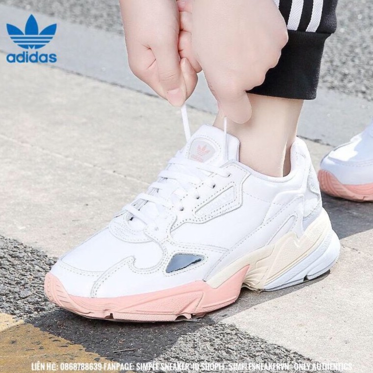 Giày Nữ Adidas Falcon Auth FREESHIP Adidas Falcon Glow Pink Chính Hãng - Giày Sneaker Thể Thao Nữ - Simple Sneaker