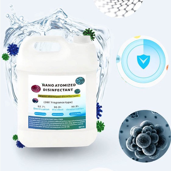 Dung dịch khử khuẩn nano bạc , khử  mùi, diệt mọi vi khuẩn trên xe ô tô, nhà hàng, quán ăn, gia đình.