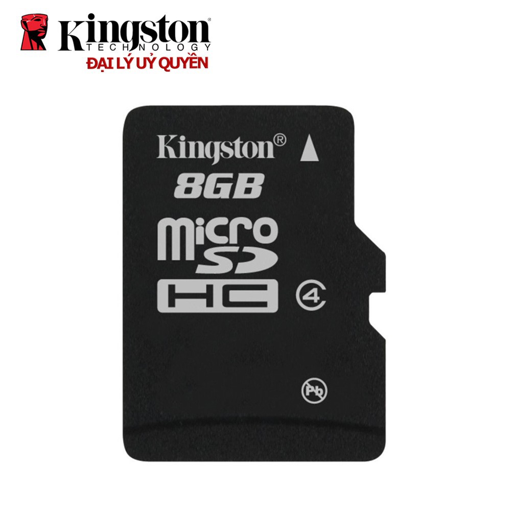 Thẻ nhớ micro SDHC Kingston 8GB class 4 - Hãng phân phối chính thức