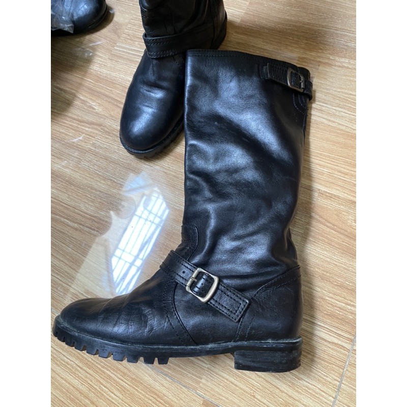 Boots lửng bắp chân size 36, hàng si 2nd