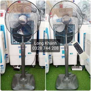 Quạt cây Vinawind QĐ400X-MS (khiển xa) và QĐ400-MS (nút bấm cơ), sải cánh 400mm, Điện cơ Thống Nhất