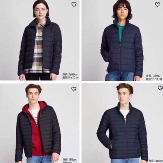 Mẫu 2019 Áo phao lông vũ Uniqlo Nhật
