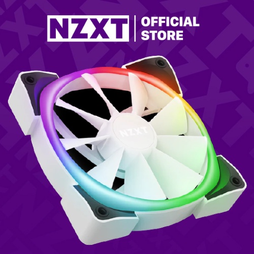 Quạt cho case máy tính NZXT AER RGB 2 Series 120mm Single White