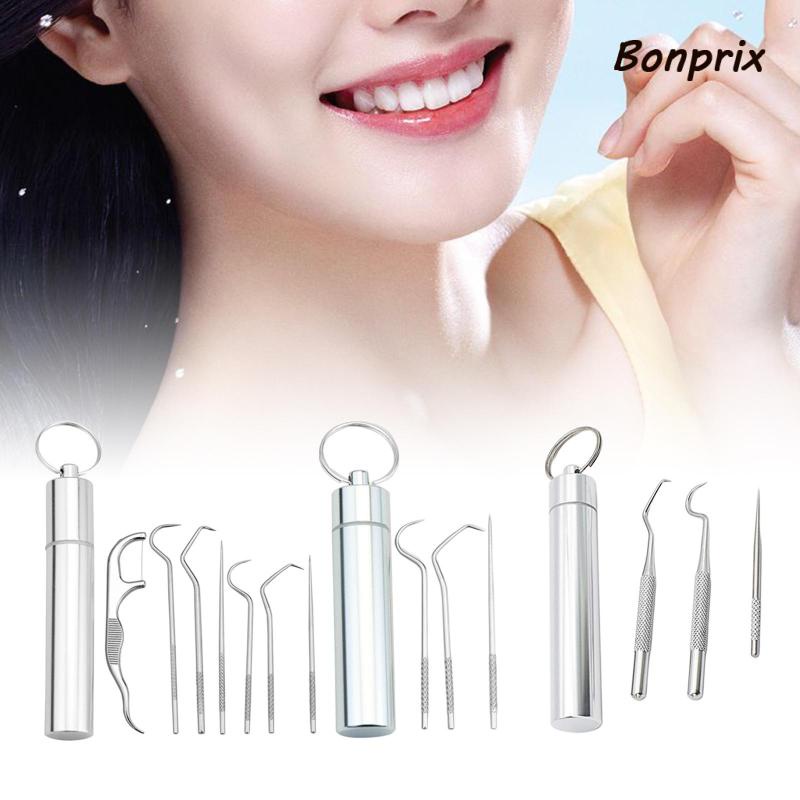 Hộp Đựng Tăm Xỉa Răng Bằng Thép Không Gỉ Có Giá Đỡ