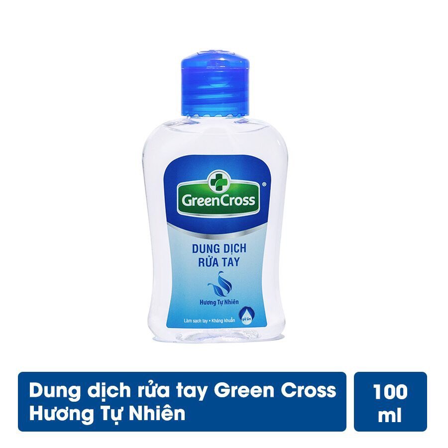 [QUÀ TẶNG KHÔNG BÁN] SCJ_Hộp nước rửa tay kháng khuẩn Green Cross và khẩu trang