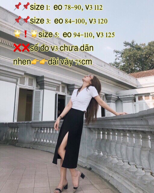 Chân váy midi bigsize 60-95kg chất cát thái