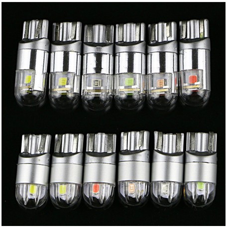 Bóng LED T10 đèn xi nhan demi soi biển số siêu tiết kiệm ánh sáng tốt xe hơi ô tô tương thích Toyota Vios Innova