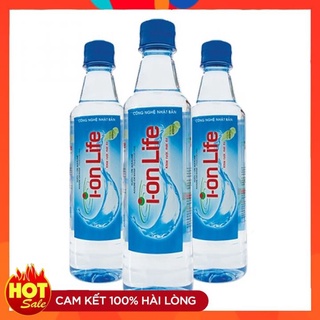 [HCM] Thùng Nước Ion Life 450ml (24 chai)