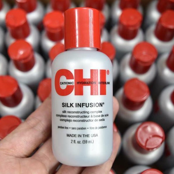 Serum dưỡng tóc Chi Silk Infusion.
