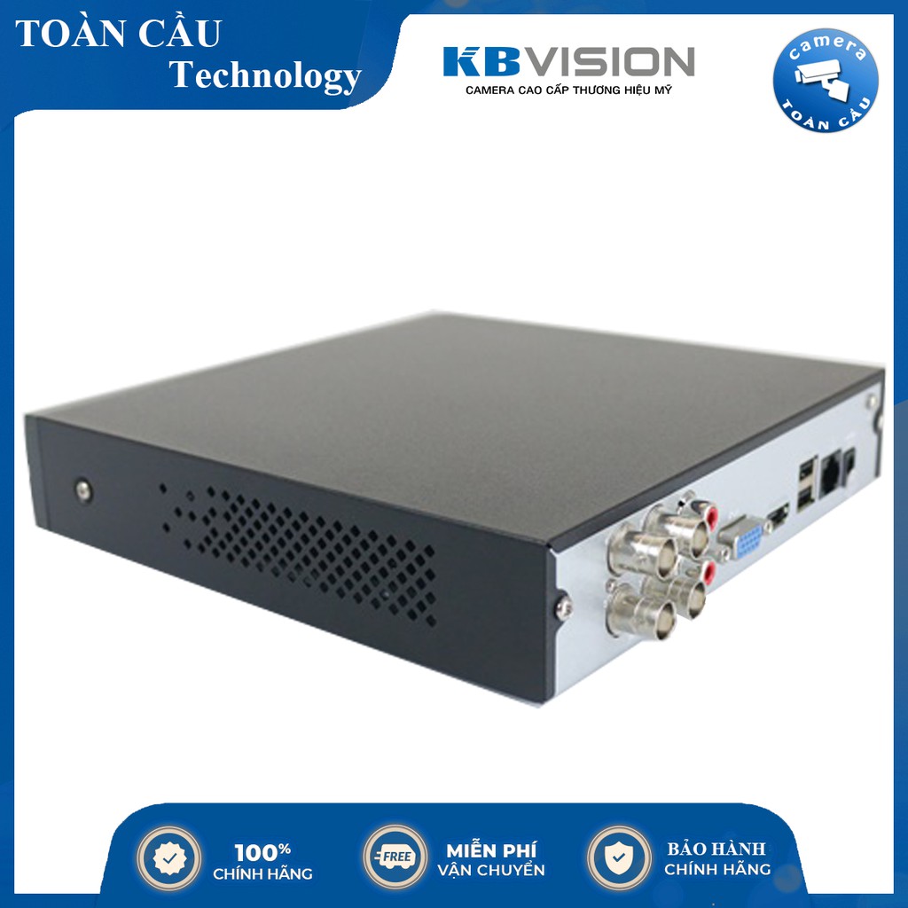 [100% CHÍNH HÃNG] Đầu Ghi Hình KB-VISION 4 Kênh KX-7104SD6 - Chính Hãng 100% Thương Hiệu Mỹ