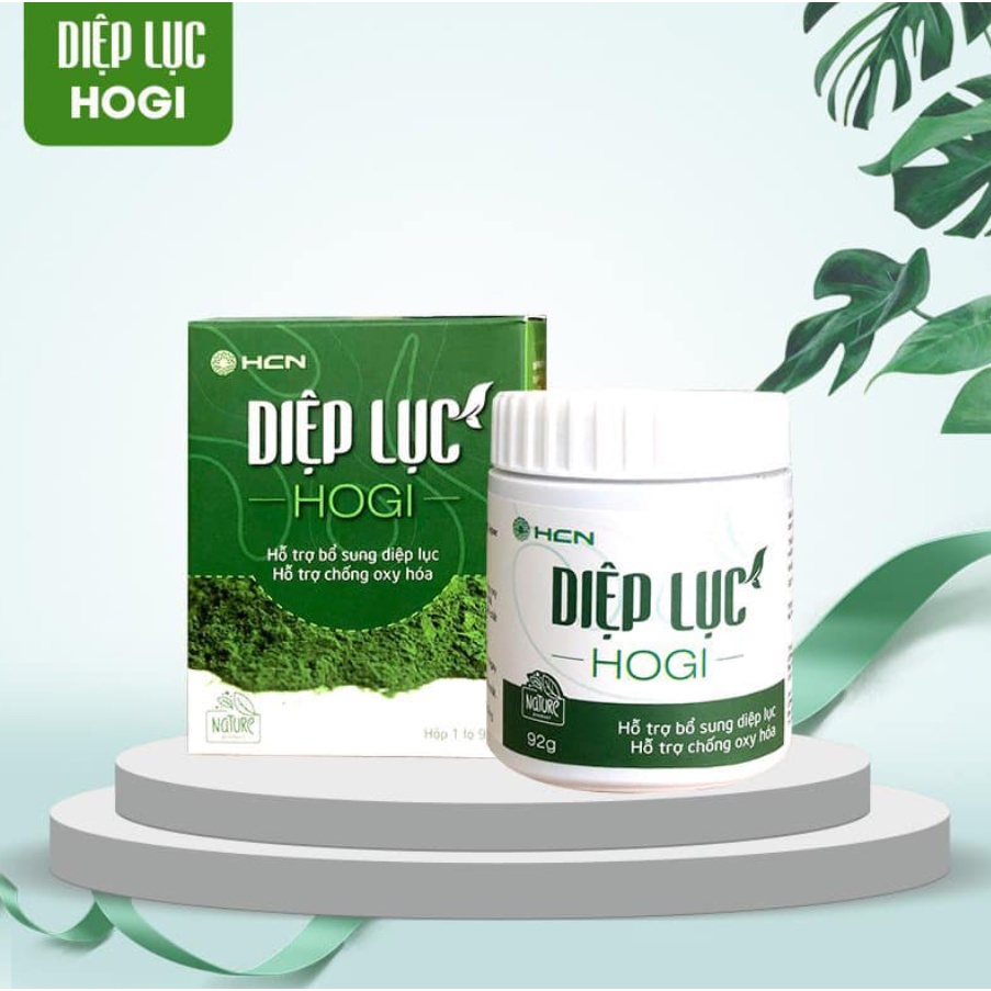 Diệp Lục Hogi, Hỗ Trợ Bổ Sung Diệp Lục Hạn Chế Các Chất Oxy Hóa