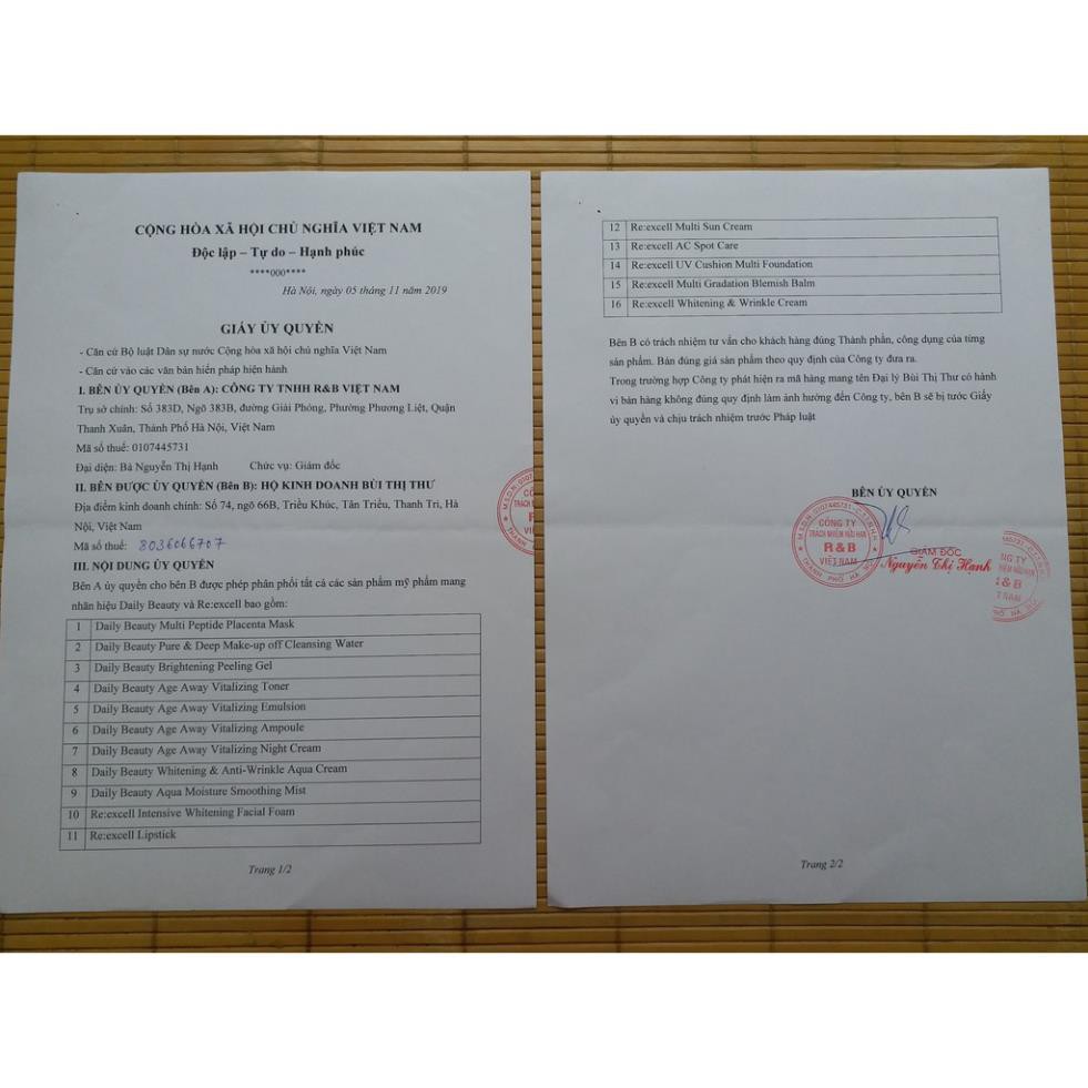 Kem dưỡng trắng và chống nhăn ban ngày Whitening & Wrinkle Cream- 60ml dùng cho mọi loại da