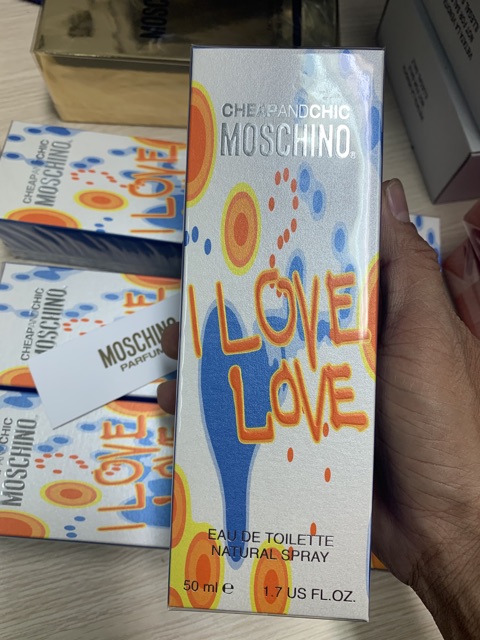 Nước hoa nữ moschino i love love 50ml full seal SALE !