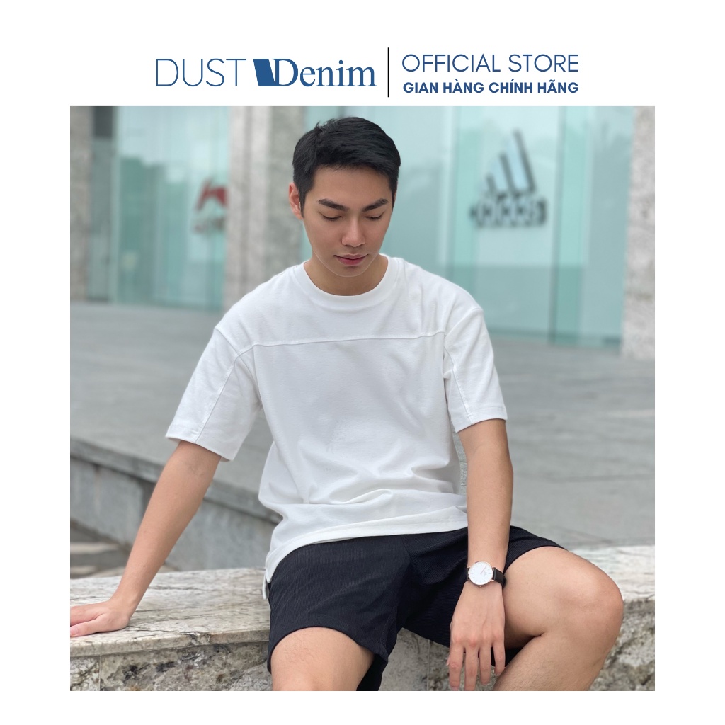 Áo thun nam DUST DENIM dáng Loose chất vải cotton lạnh, mềm, thoáng khí
