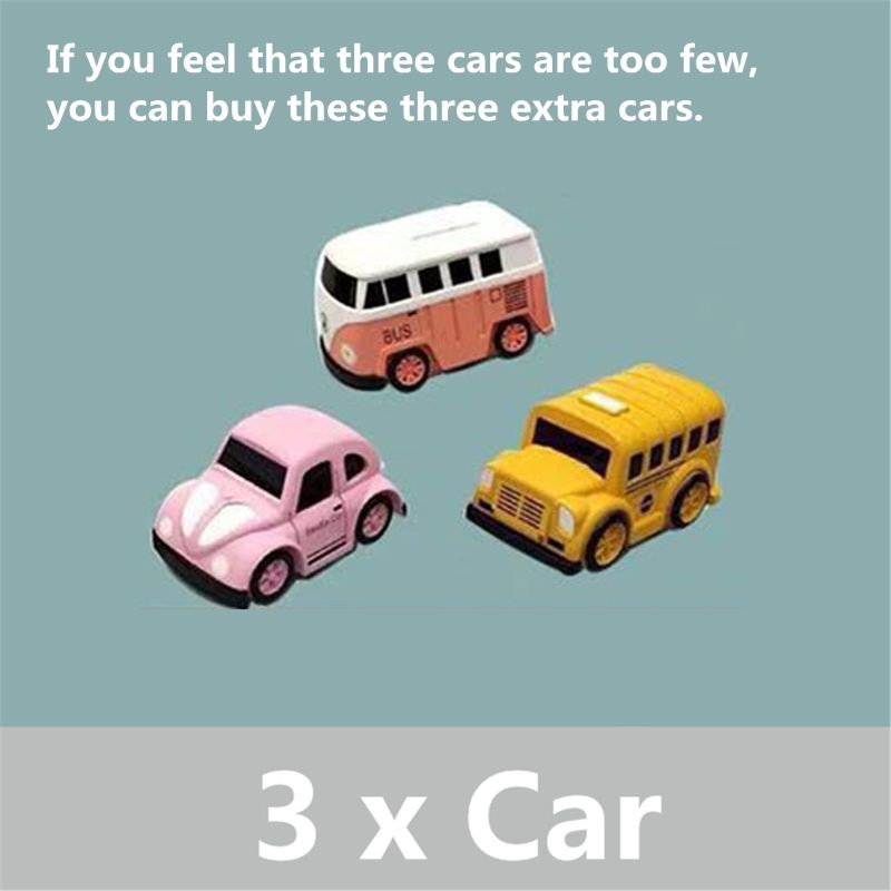 Bộ đồ chơi xe hơi mini thông minh phiêu lưu lớn 2019 dành cho bé trai và bé gái từ 3 tuổi