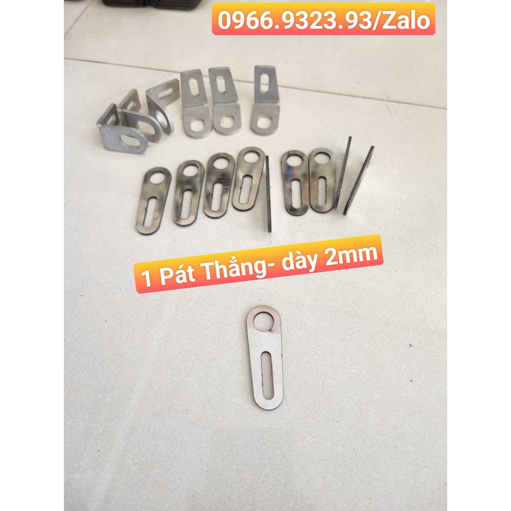 Pát Gắn Trợ Sáng Chữ L Dày gắn xe máy