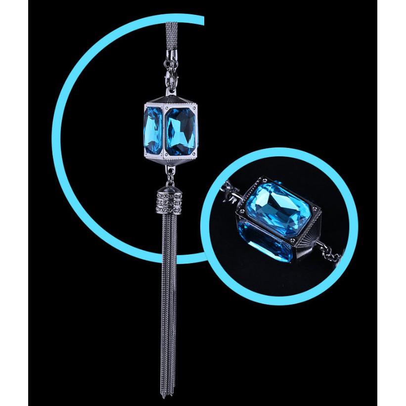 Dây Treo Trang Trí Ô Tô Hình Lập Phương Pha Lê SPW05