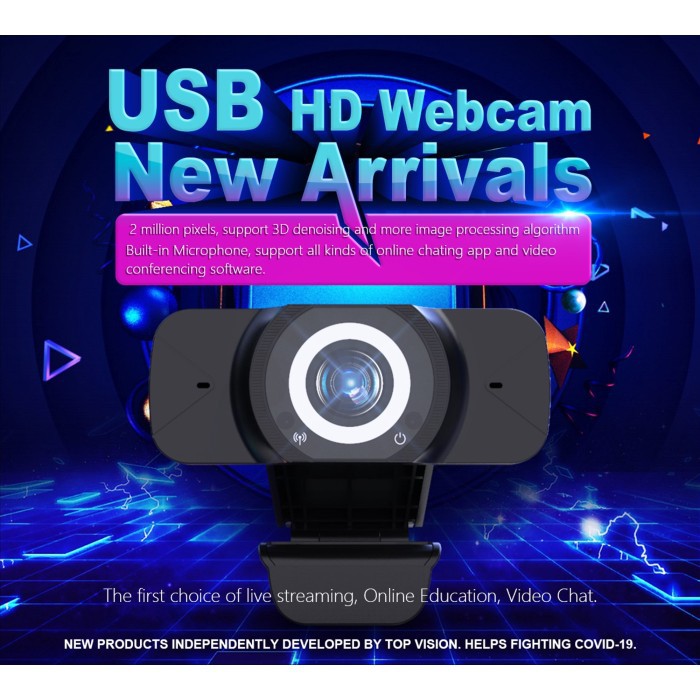 Webcam Toàn Bộ Hd 1080p Full Hd W7 | BigBuy360 - bigbuy360.vn