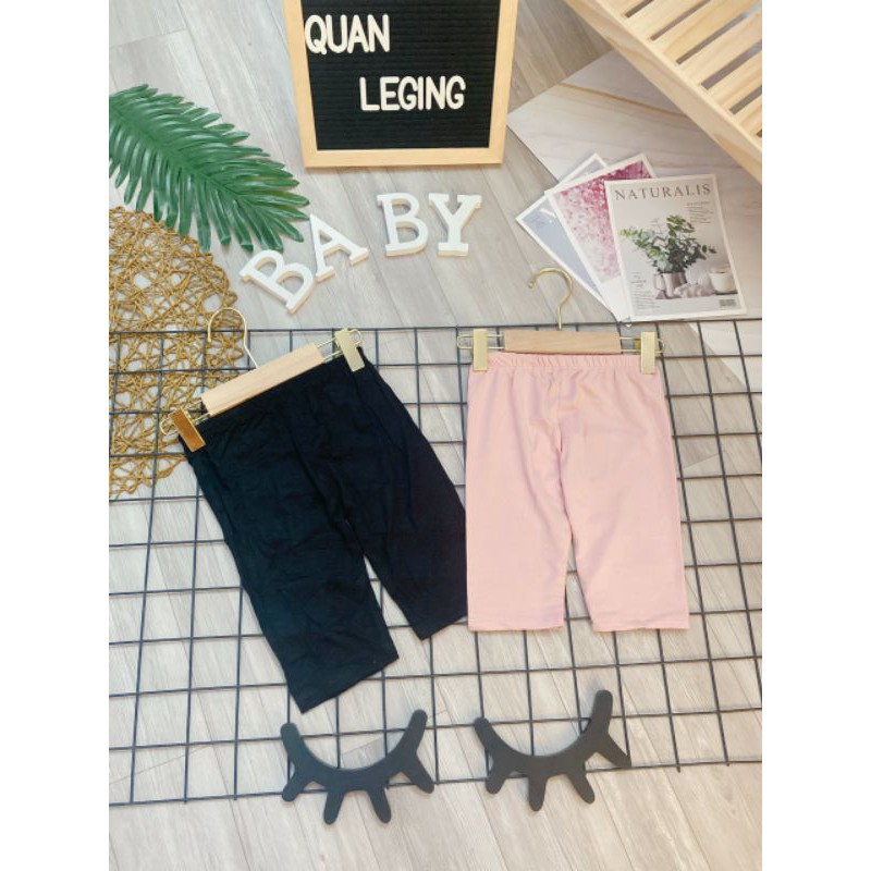 Quần lửng legging cho bé gái xinh xắn thoáng mát