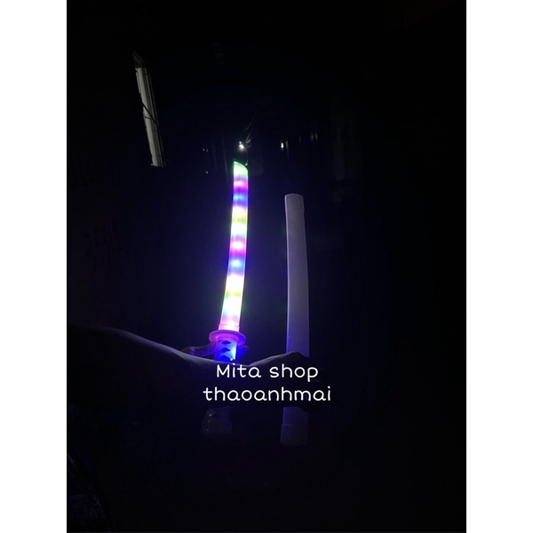 Kiếm Nhật Takana phát sáng nhiều màu có nhạc, đèn Led - Đồ chơi trung thu hot trend 2022