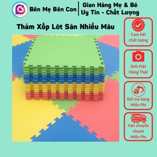Thảm xốp lót sàn ghép miếng nhiều màu sắc chống trơn trượt 60x60cm